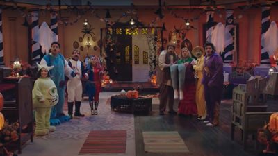 مسلسل الكبير أوي 8 الحلقة 13.. دوار الكبير يتنكر بمناسبة الهالوين وجوني ينفذ برنامج مقالب الرعب