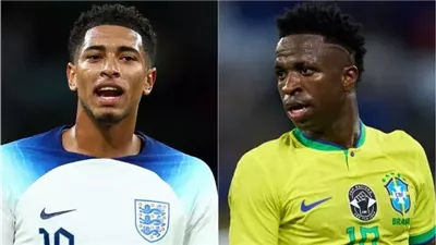 التشكيل الرسمي لمباراة إنجلترا والبرازيل الودية