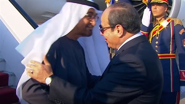  السيسي وبن زايد