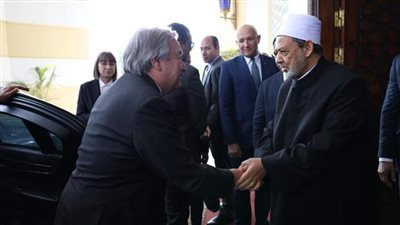 شيخ الأزهر لـ جوتيريش: ردود فعل المجتمع الدولي تجاه عدوان غزة محبطة ومخيبة للآمال