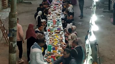 أجواء رمضانية.. إفطار جماعي لأهالي زور أبو الليل بالشرقية للعام الثالث على التوالي