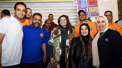 وزيرة الهجرة تشارك في إفطار المطرية: مصر علمت العالم المحبة والتسامح