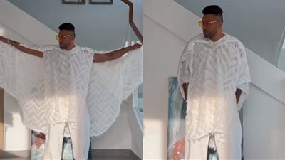 البلوجر علي قلج يثير الجدل بارتدائه ملابس غريبة في رمضان.. ومعلقون: إيه العبث ده؟