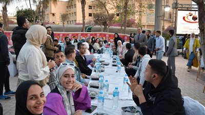 أسرة من أجل مصر تنظم حفل الإفطار الجماعي السنوي بجامعة حلوان 