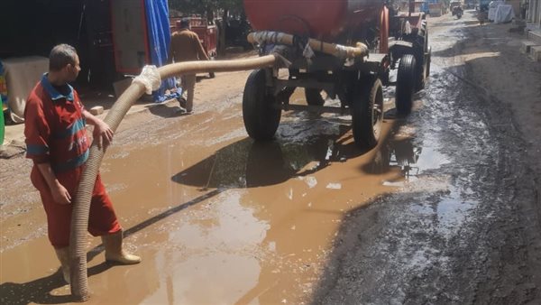 كسح مياه الأمطار