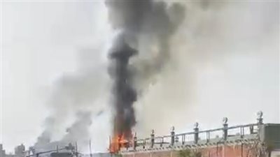 اندلاع حريق هائل في مطعم وكافيه بالمحلة.. والحماية المدنية تسيطر عليه | صور