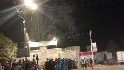 تشييع جثمان أحد ضحايا غرق مركب هجرة غير شرعية بالفيوم