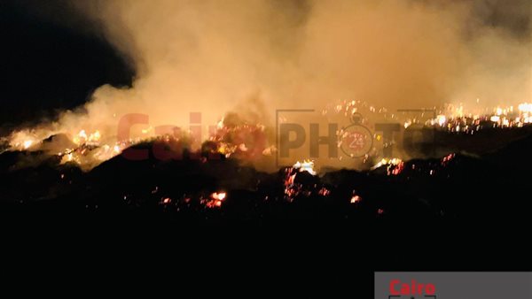  الصور الأولى لحريق