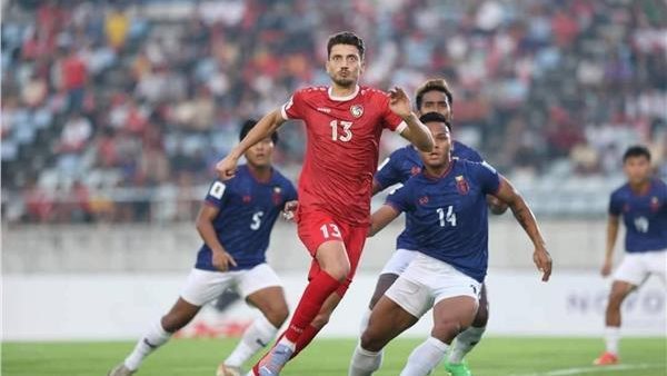 مباراة سوريا وميانمار