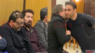 هاني رمزي وأحمد الشامي وأنوشكا أول الحاضرين في عزاء والدة الموسيقار خالد حماد
