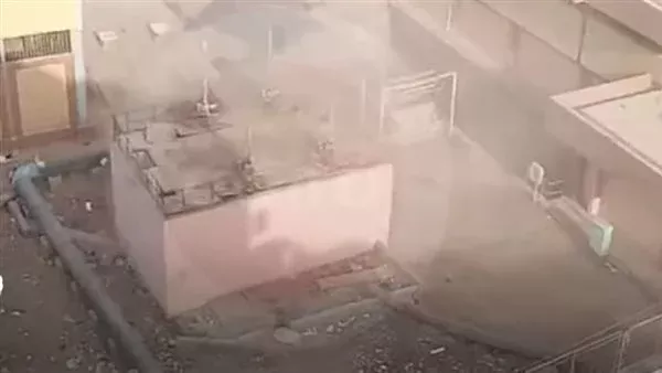 موقع الانفجار