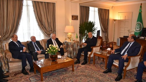 أبو الغيط يستقبل