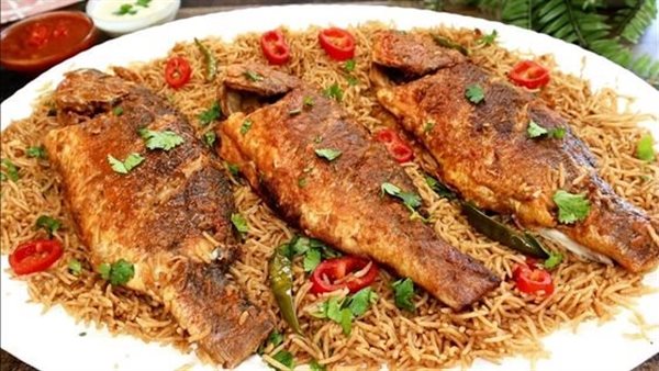 طريقة عمل رز السمك