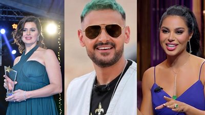 يسرا اللوزي ونسرين أمين ضحايا رامز جاب من الآخر بعد قليل