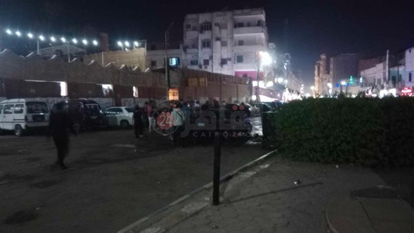 نشوب حريق في سيارة