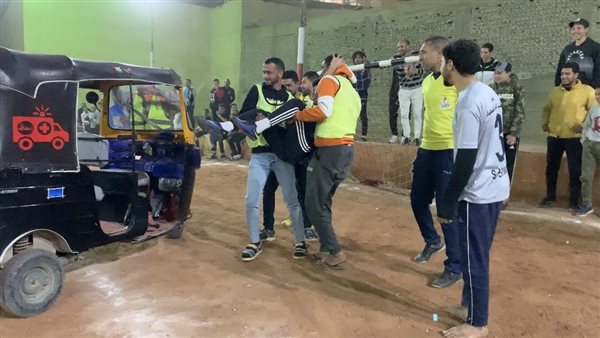 نقل أحد المصابين