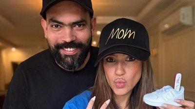 باختبار حمل وكوتشي طفل.. خالد عليش يعلن حمل زوجته ميرهان عمرو