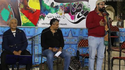 ختام ليالي رمضان الفنية في الحديقة الثقافية بالسيدة زينب | صور 