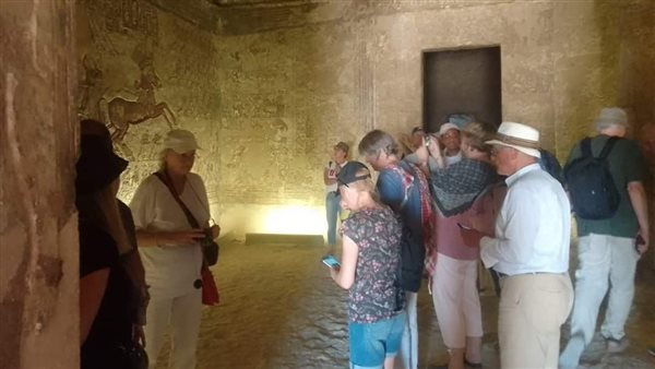 وفد سياحي بالمنيا