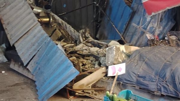 انهيار شرفة عقار