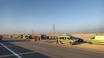 جثة و29 مصابا.. ننشر أسماء ضحايا حادث انقلاب أتوبيس سوهاج البحر الأحمر