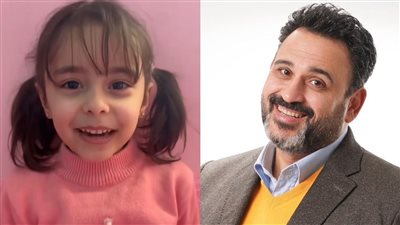 أول تعليق من والد الطفلة الفلسطينية صاحبة فيديو الإعجاب بمسلسل أكرم حسني: بابا جيه هون على ولادي الحرب