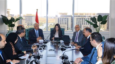 وزراء التعاون الدولي والري والزراعة يناقشون موقف مشروع التحول الغذائي الزراعي الموائم للمناخ