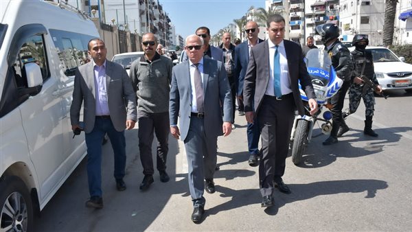محافظ بورسعيد يتفقد