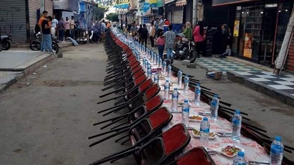 جانب من الإفطار الجماعي