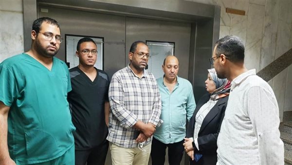 تقديم العلاج للمصابين