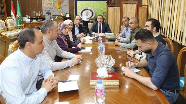 اجتماع محافظ المنوفية