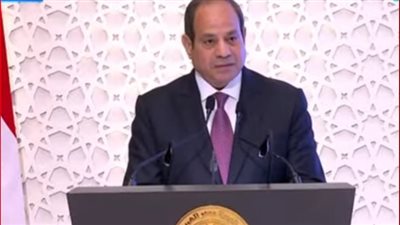 السيسي: نؤكد وقوفنا بجانب الشعب الفلسطيني حتى إقامة دولته المشروعة 