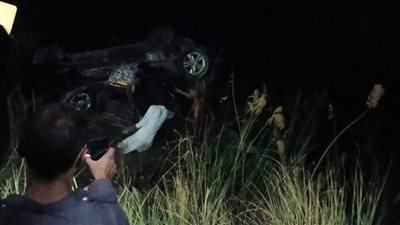 مصرع أربعيني إثر انقلاب سيارة ملاكي في ترعة بقنا