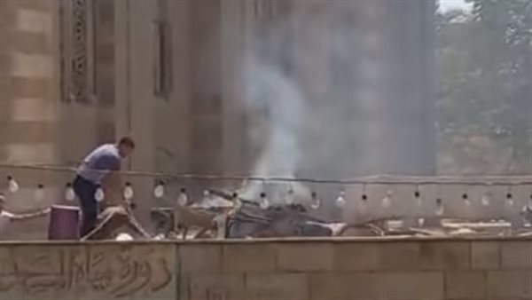 حريق مسجد السلطان