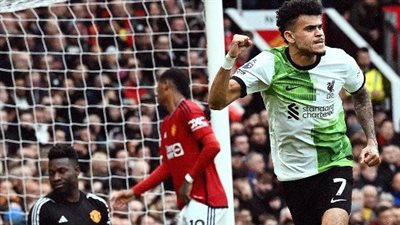 نتيجة مباراة مانشستر يونايتد وليفربول في الدوري الإنجليزي.. الريدز يتقدم بهدف في الشوط الأول