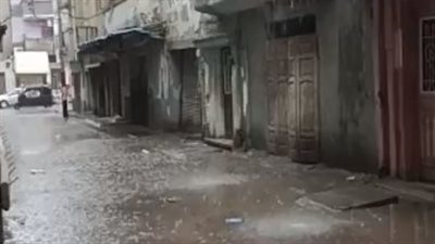 أمطار غزيرة تضرب البحيرة والإسكندرية بالتزامن مع المنخفض الجوي | بث مباشر