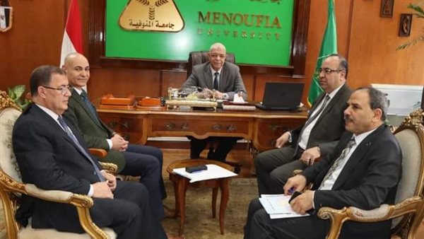 قيادات جامعة المنوفية