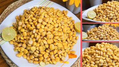 ملعقة من هذا المكون تمحو المرارة.. طريقة عمل الترمس في البيت