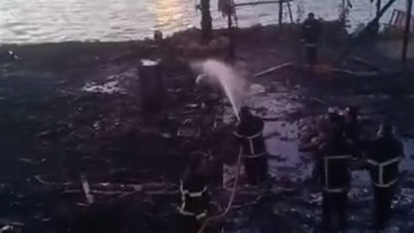 حريق يلتهم نادي صيادلة