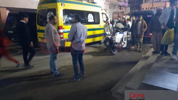 لحظة خروج جثمان الشاب