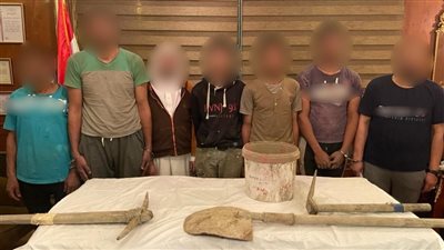 البحث عن الكنز المزعوم.. حبس المتهمين بالتنقيب غير المشروع عن الآثار بالمعادي
