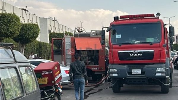 جانب من الحريق 