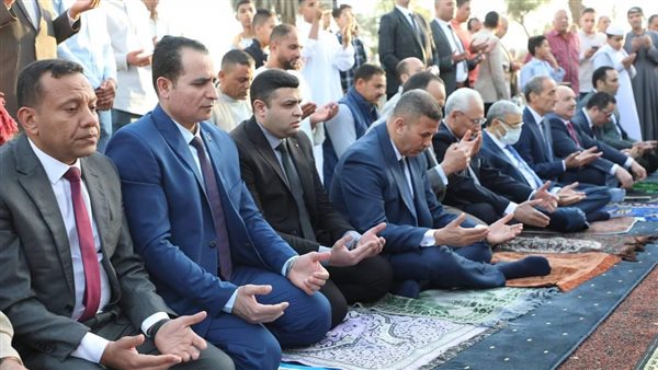 صلاة العيد بالمنيا