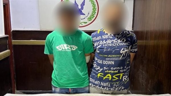 المتهمين والمضبوطات