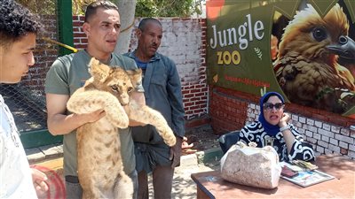 مدير حديقة الحيوان ببني سويف: استقبلنا 10 آلاف زائر في أول أيام العيد