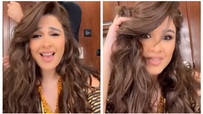 ياسمين عبد العزيز تهنئ الجمهور بعيد الفطر على طريقتها الخاصة |فيديو 