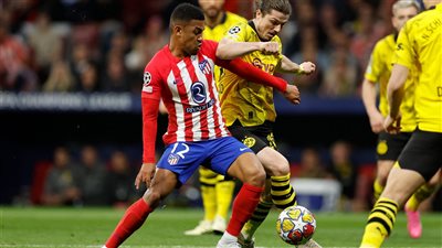 أتلتيكو مديد يفوز على بوروسيا دورتموند في دوري أبطال أوروبا