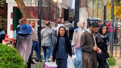  توافد المواطنين على حدائق القناطر الخيرية بثالث أيام عيد الفطر المبارك| صور