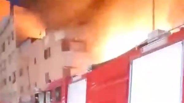 حريق بالإسكندرية