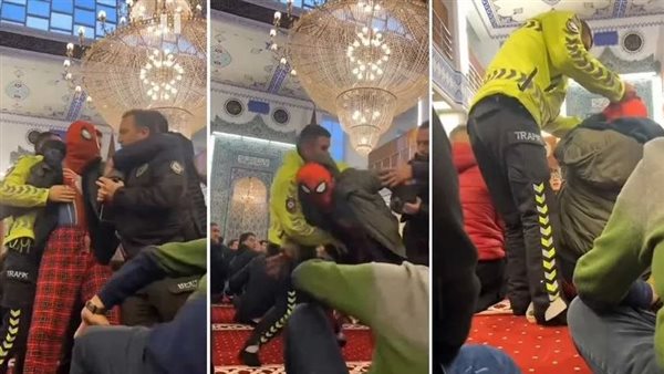 اعتقال سبايدرمان